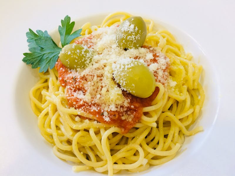 Classic Spaghetti Bolognese with rich meat sauce